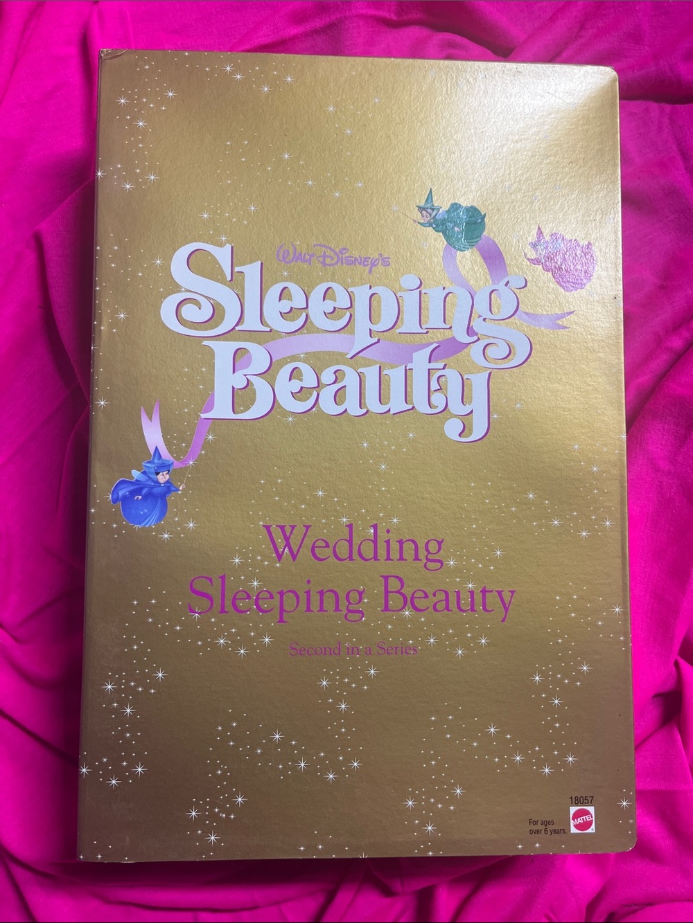 NRFB 1997 Walt Disney Sleeping Beauty Wedding Barbie Doll 18057